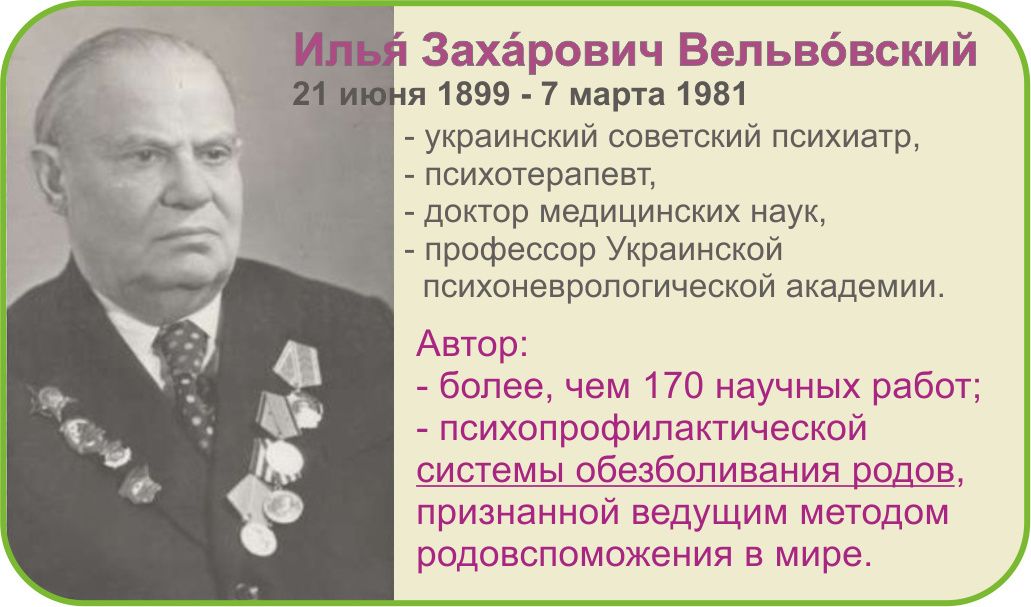 �������� ������������� �������� �� �. �. ������������