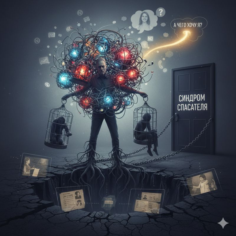 Синдром спасателя: как чужие проблемы поглощают вашу жизнь