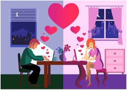 Когда виртуальные поцелуи становятся реальностью: история о любви и сомнениях