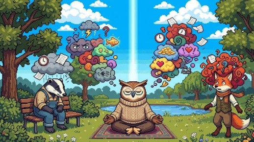 Как не потеряться в мыслях: метафора о небе и облаках