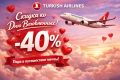 ���������� Turkish Airlines �� ��� ���� ����������: ������ �� 40% �� ������