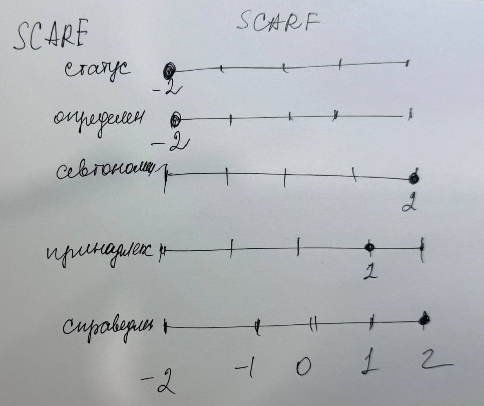 ��� ������ SCARF ���������� �� �������������� � ���������� �� ����������