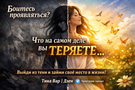 Как страх проявления ограничивает вашу жизнь