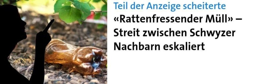Разборки соседей: швейцарские страсти и судебные прецеденты