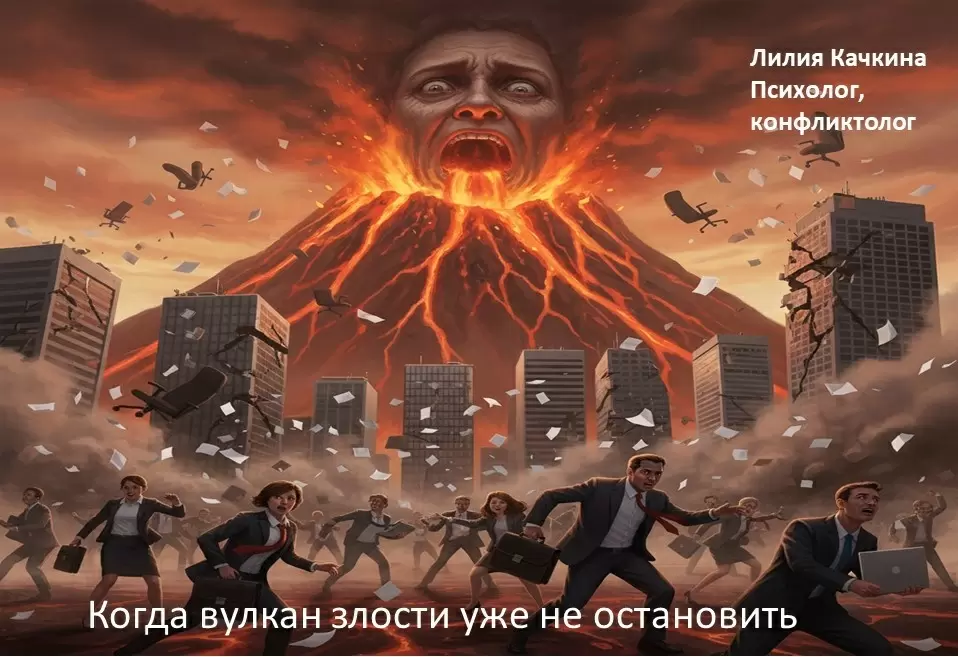 Как эмоции превращаются в извержение: история одного срыва на работе