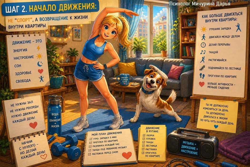 Как простые бытовые задачи могут вернуть вам активность