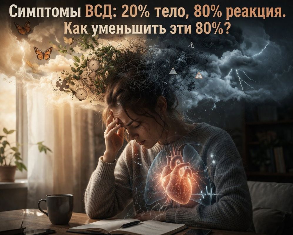Как справиться с симптомами ВСД: разберем внутреннюю тревогу и тело