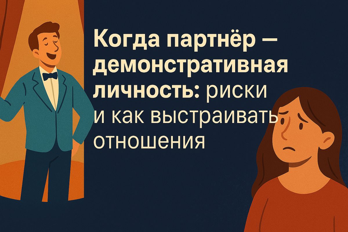 Демонстративные партнёры: как понять и наладить отношения